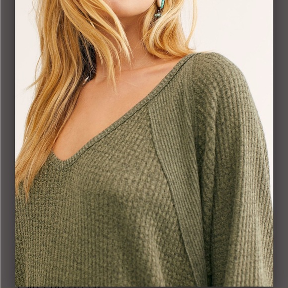 NWT Free people Santa Clara thermal - Picture 4 of 4